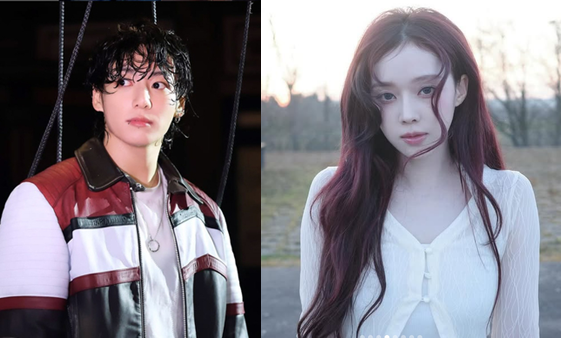 BTS Jungkook, aespa Winter. Foto dari SNS masing-masing.